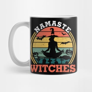 Namaste Witches Funny Yoga Lover Halloween Gift Mug